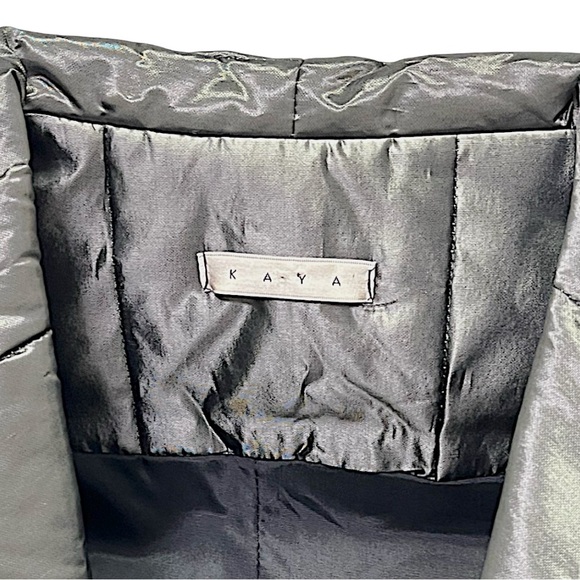 Kaya Faux Silk Coat - NWOT - Picture 4 of 5